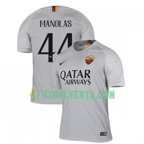 Camiseta de fútbol AS Roma Manolas 44 2ª equipación 2018/2019
